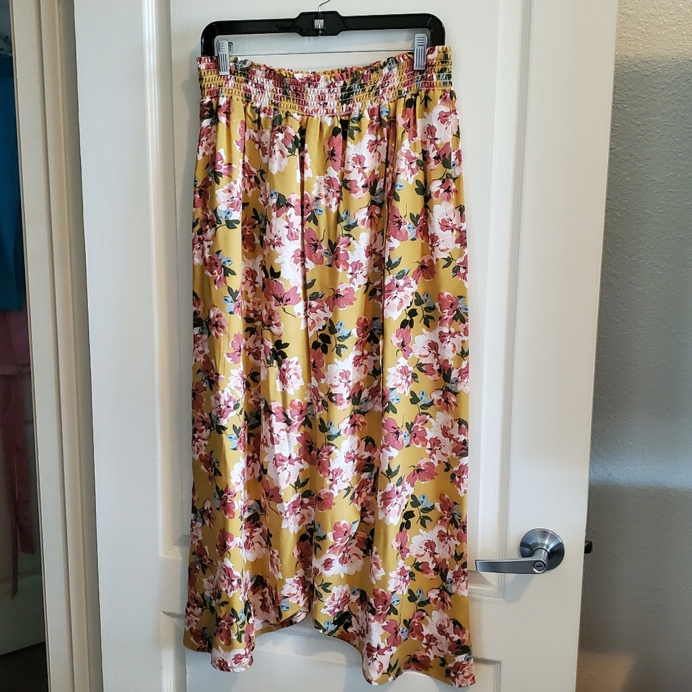 Joe B Floral Print Skirt